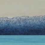 Acrylique sur toile marouflée sur carton · 102x34 cm